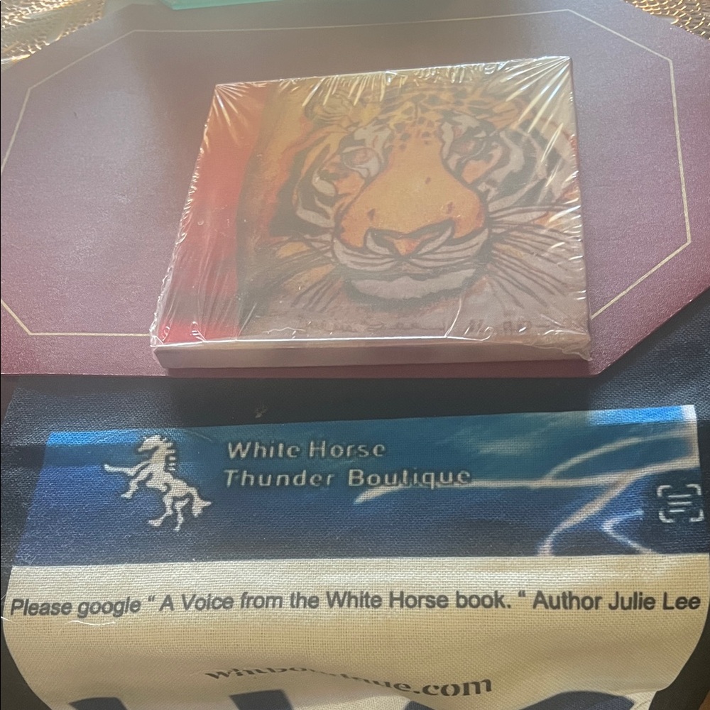 White Horse Thunder Boutique Tiger Canvas